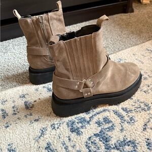Anthropologie Pilcro Moto Boots